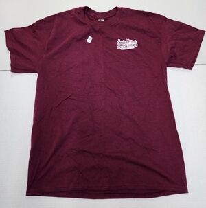 Gildan Men's Large Mississippi State Bulldogs Maroon World Series Champs T-shirt